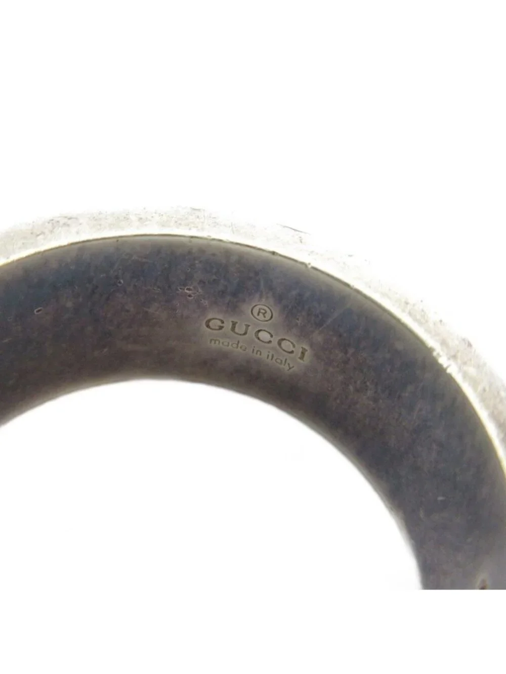Gucci Ring Logo Silver